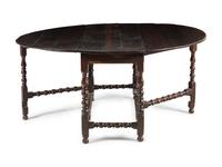 A William and Mary Drop-Leaf Table