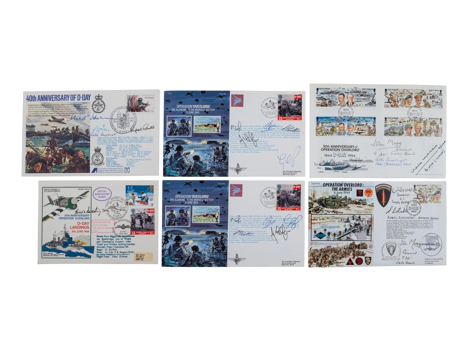 [WWII - D-DAY]. A large group of material related to D-Day, including: