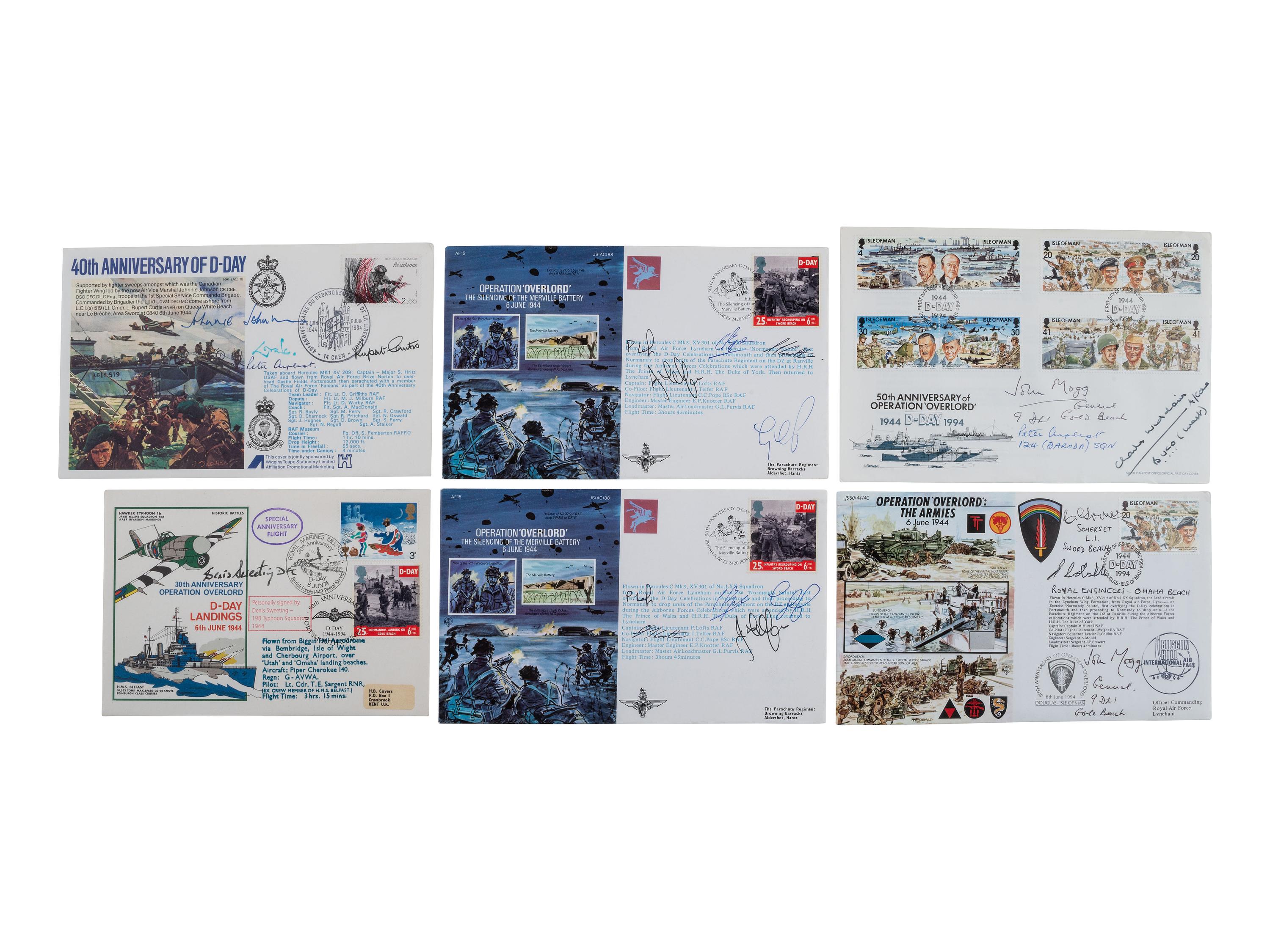 [WWII - D-DAY]. A large group of material related to D-Day, including: