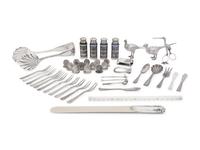 A Group of Silver Flatware and Table Articles