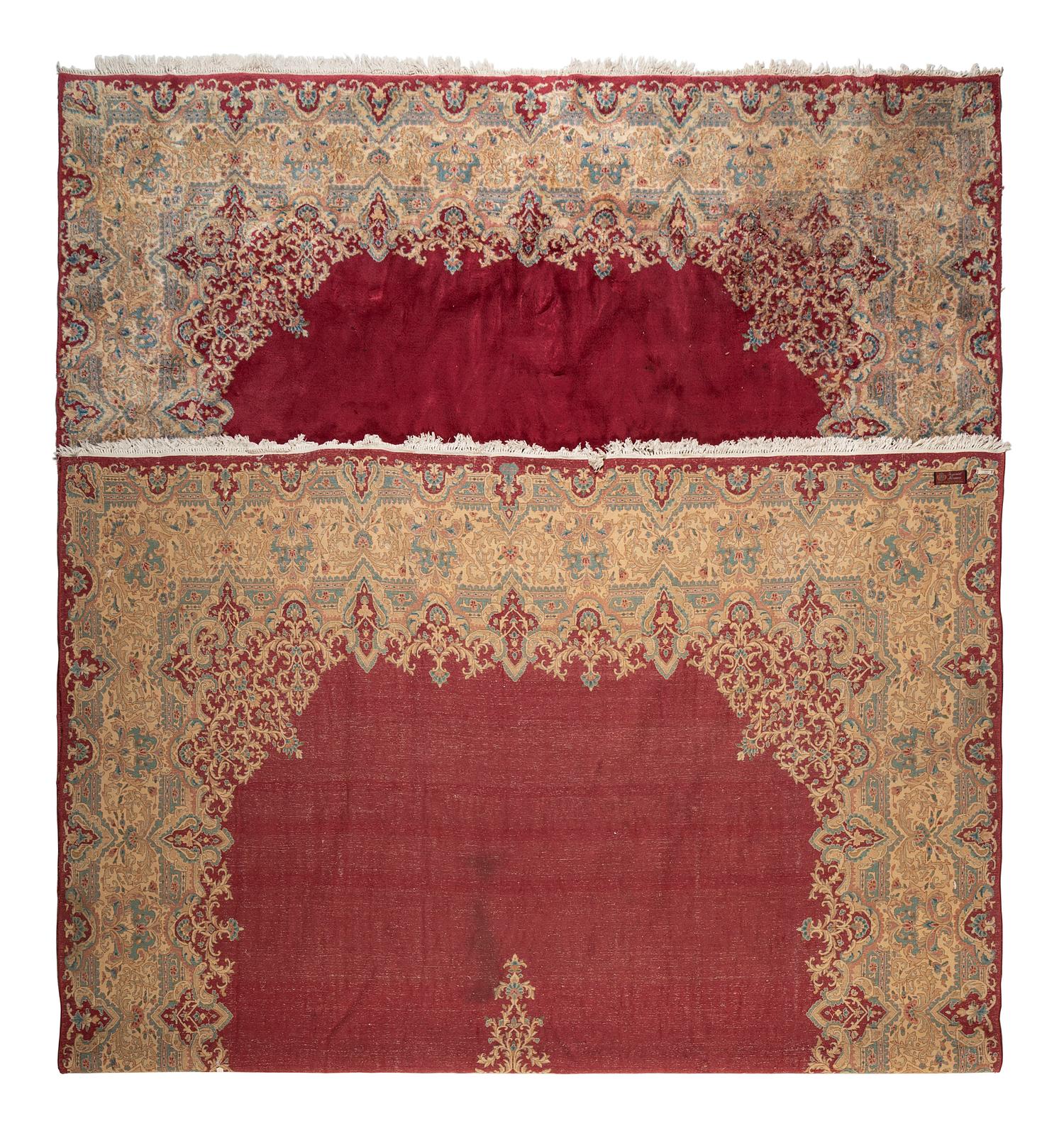 A Kerman Wool Rug