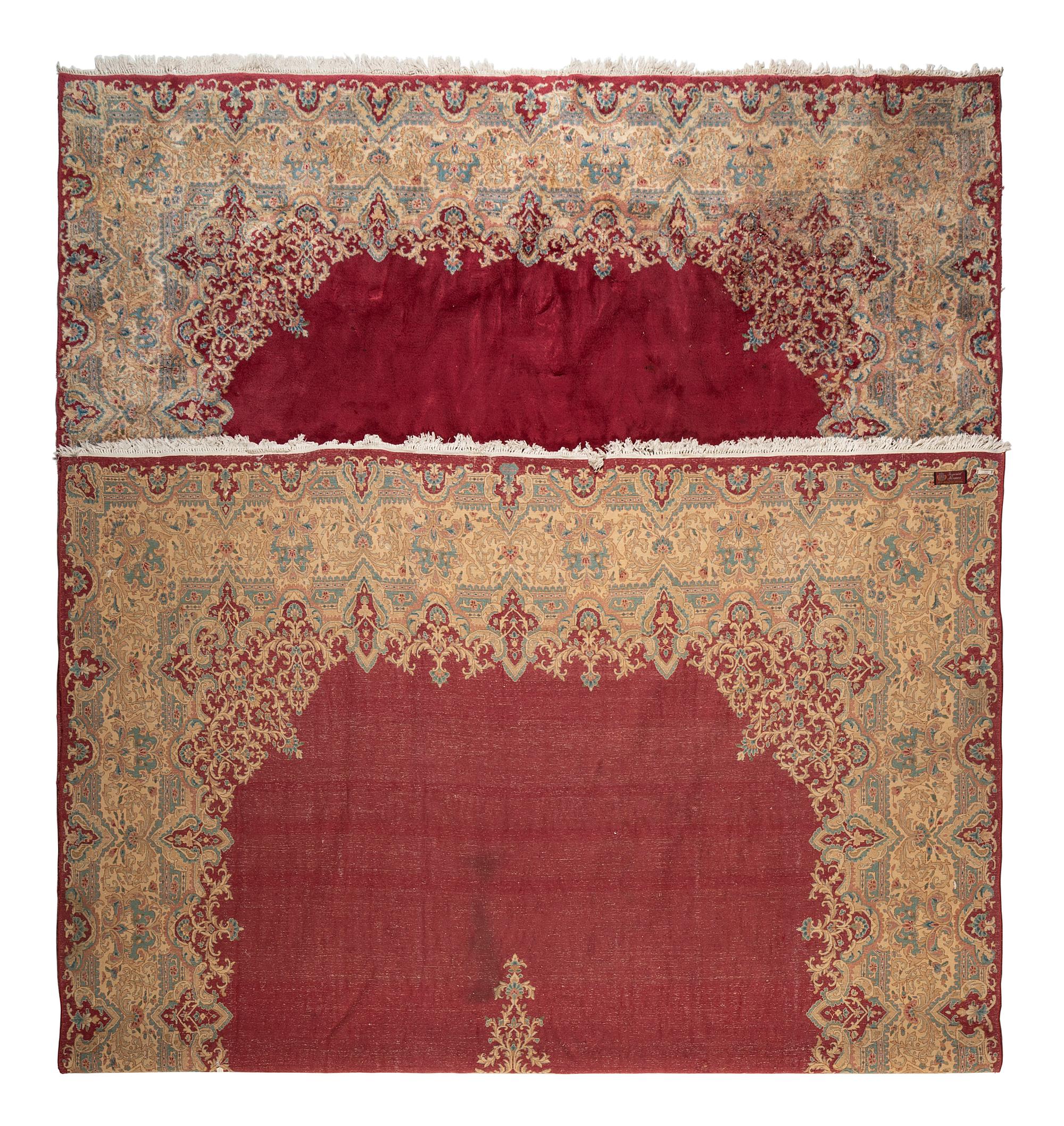 A Kerman Wool Rug