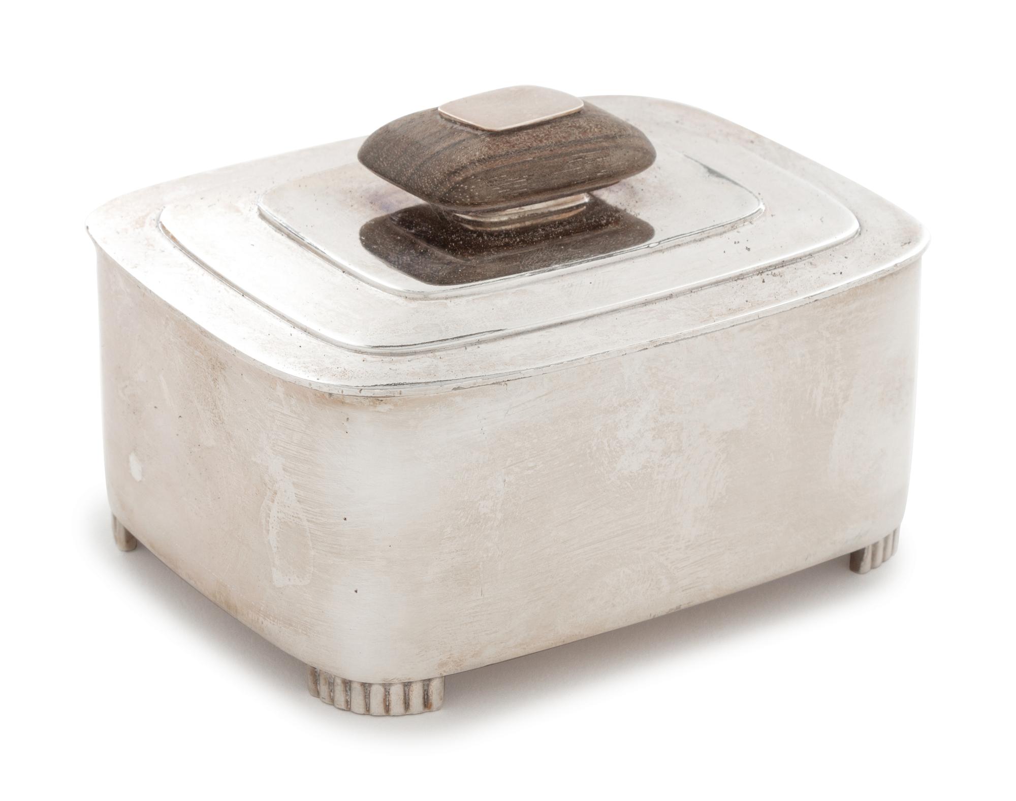 An American Silver-Plate Covered Sugar