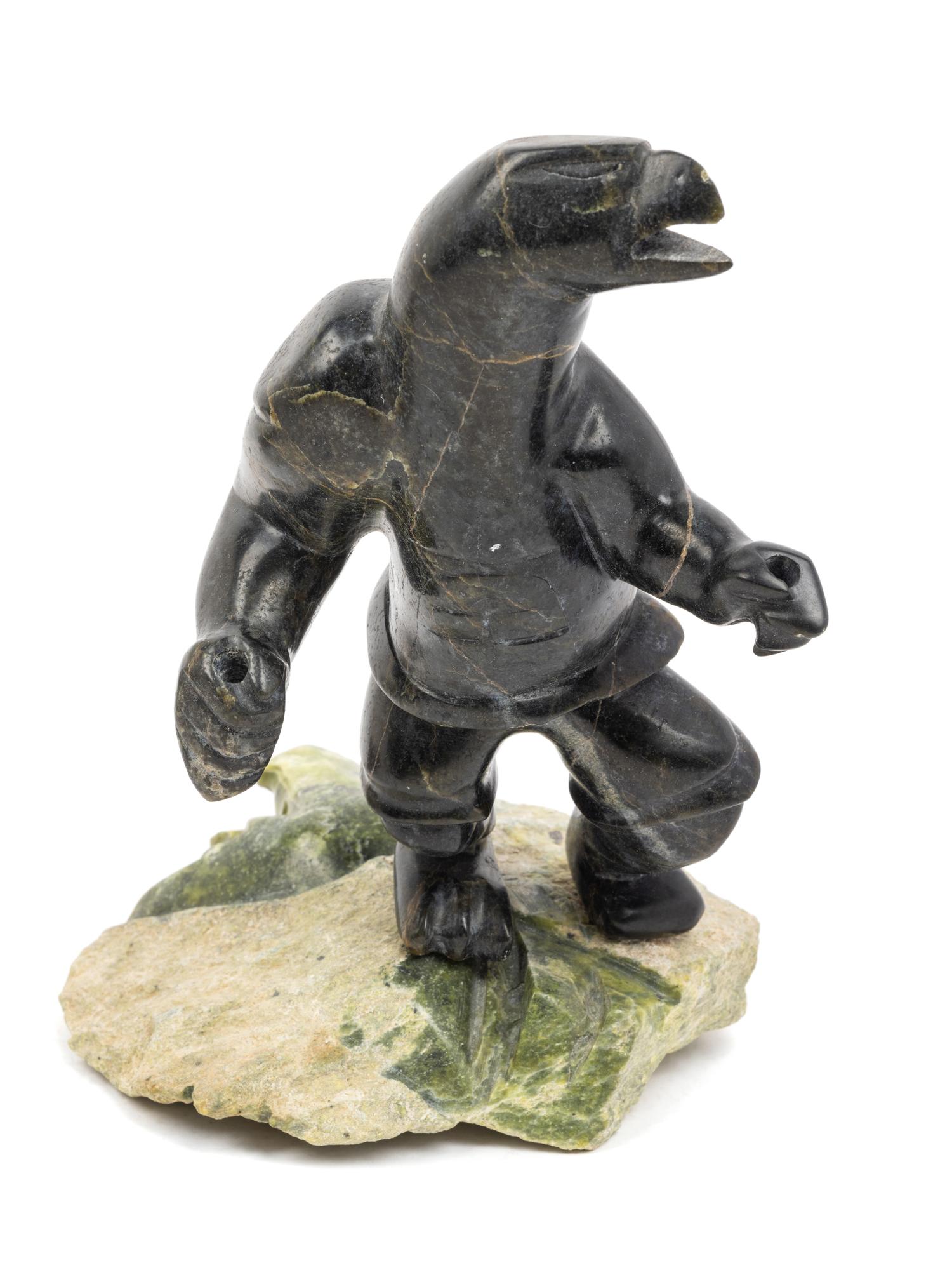 Inuit Transformation Soapstone Sculpture