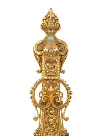 A Napoleon III Gilt Bronze Cartel Clock by Perrin, Paris