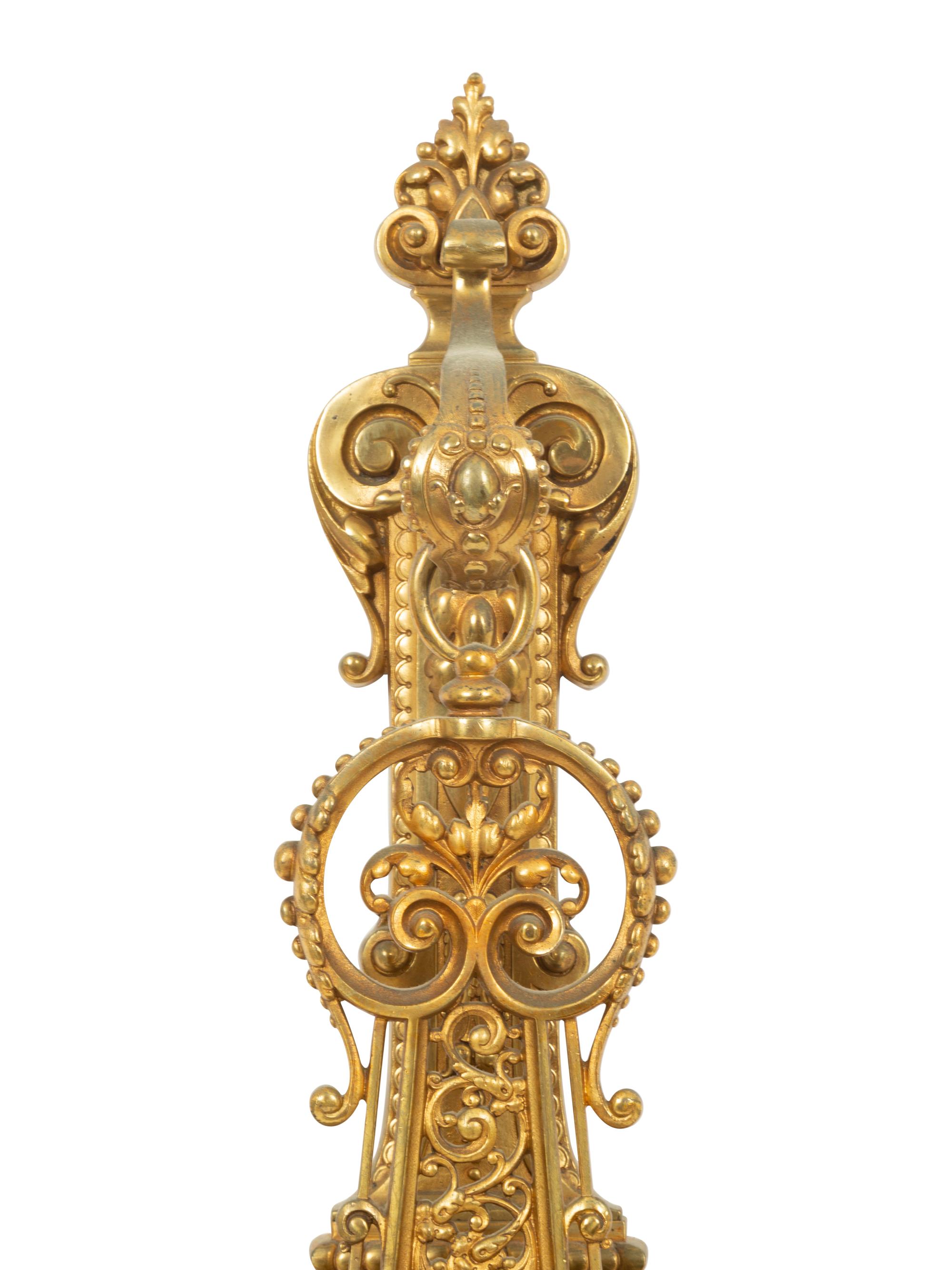 A Napoleon III Gilt Bronze Cartel Clock by Perrin, Paris