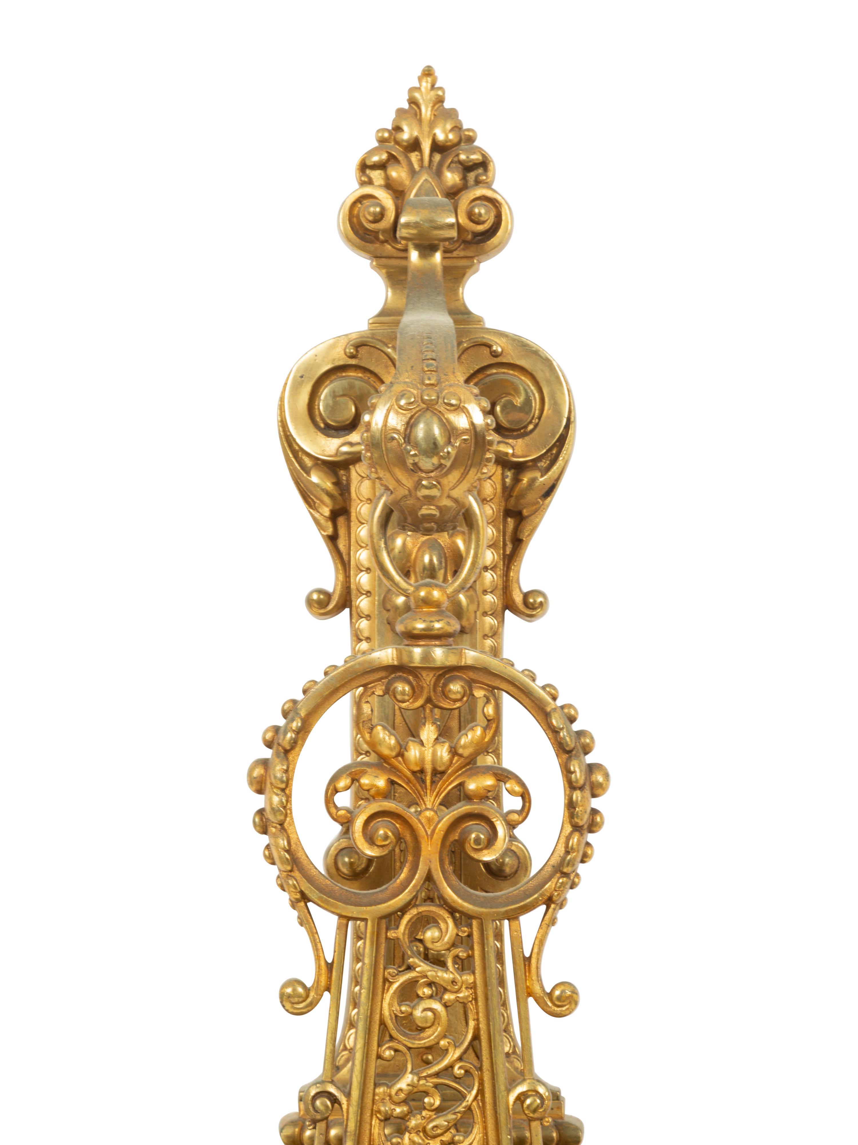 A Napoleon III Gilt Bronze Cartel Clock by Perrin, Paris