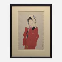 Tatsumi Shimura 志村立美 浮世绘一组四幅 (Japanese b.1907-d.1980)
