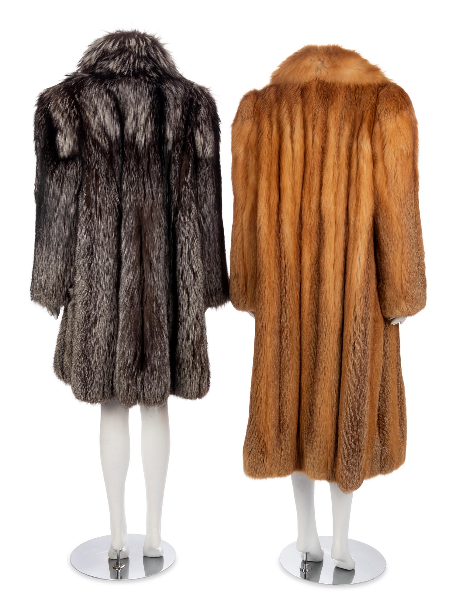 Two Fox Fur Coats, 1980-2000s