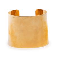 YELLOW GOLD CUFF BRACELET