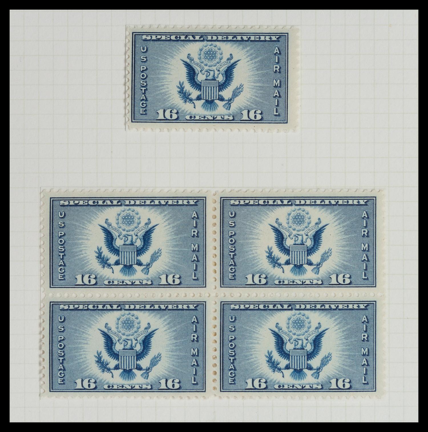 A Collection of United States Airmail Stamps — 1918-1929