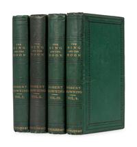 BROWNING, Robert (1812-1889). The Ring and The Book . London: Smith, Elder, 1868-1869.