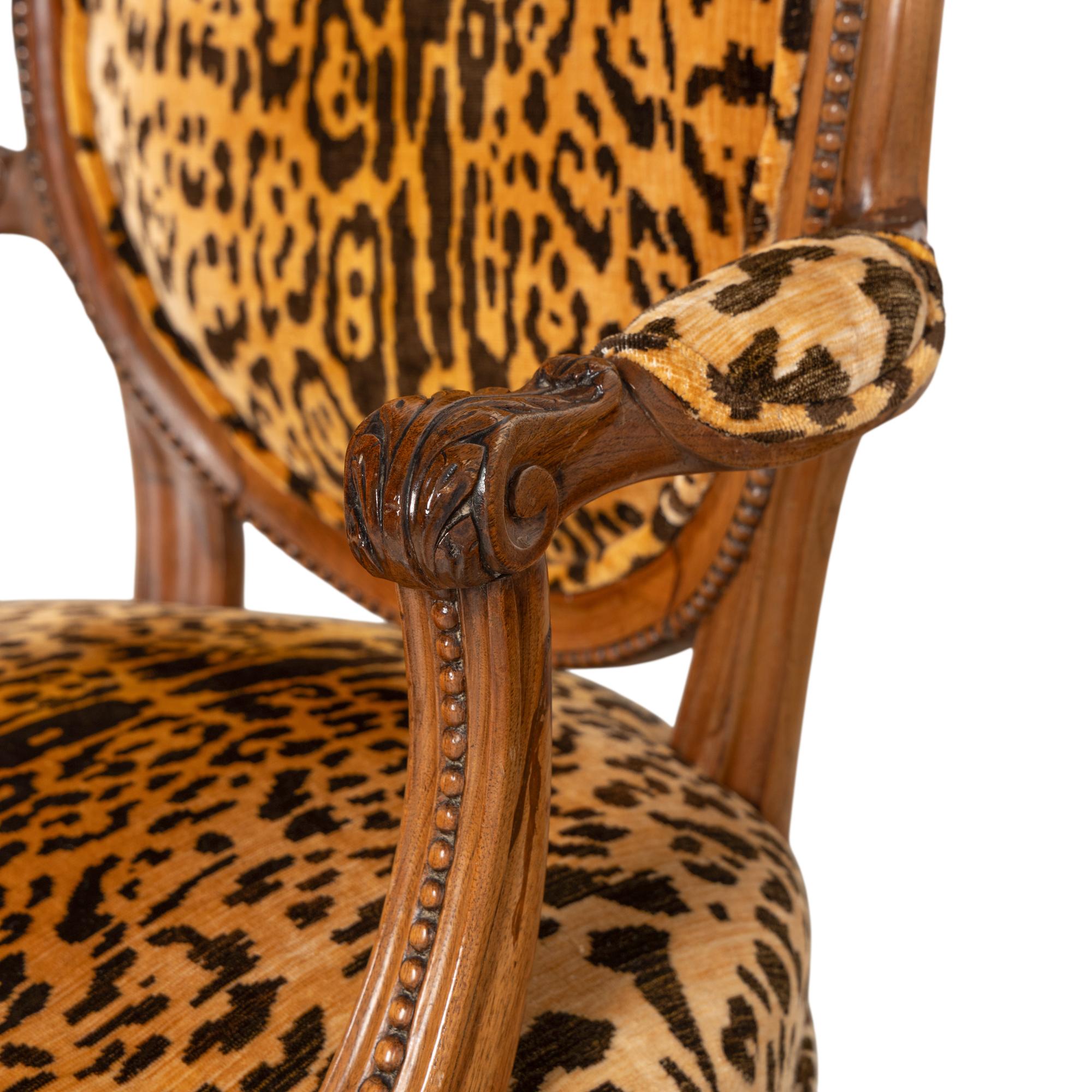 A Pair of North European Fruitwood Armchairs