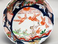 Thirteen Pieces of Imari Porcelain Tableware