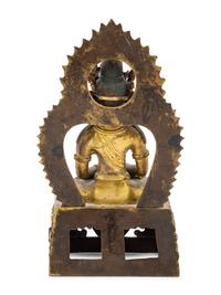 A Gilt Bronze Figure of Amitayus