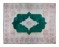 A Kirman Wool Rug