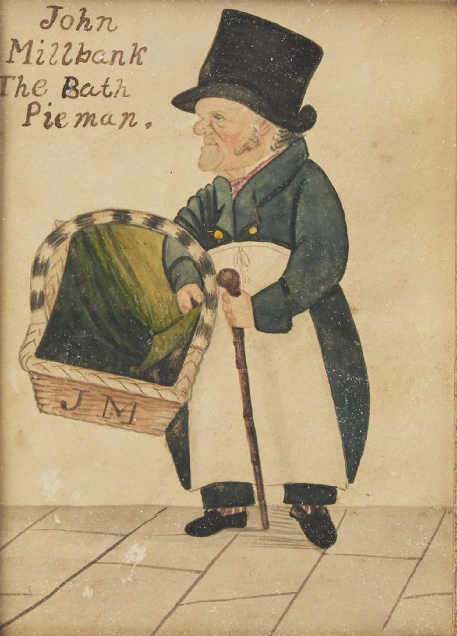 English School 19th century, John Millbank, The Pieman, circa 1830