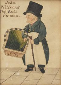 English School 19th century, John Millbank, The Pieman, circa 1830