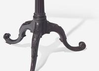 A George III Mahogany Fretwork and Petit-Point Needlework Firescreen