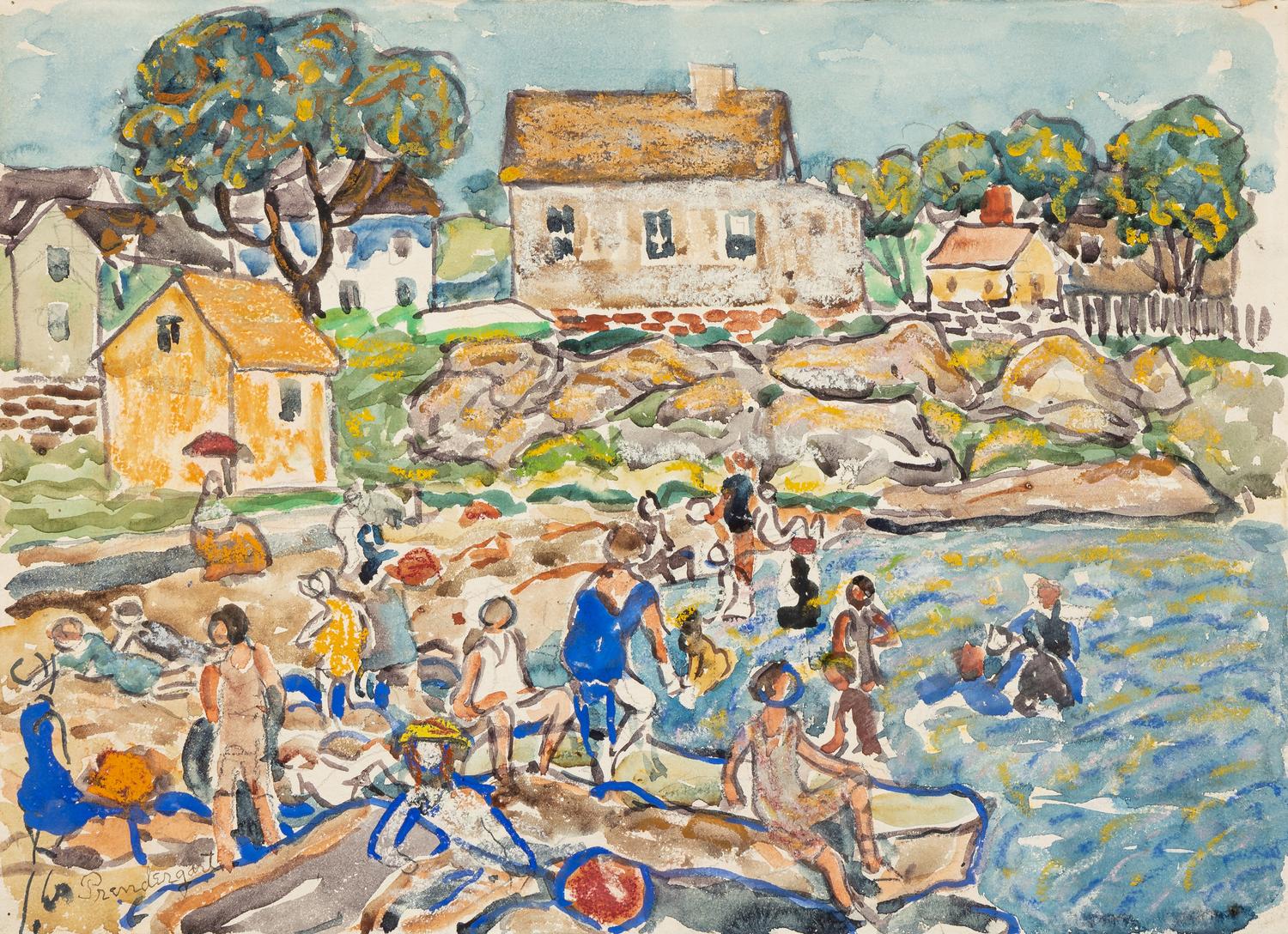 Rocky Beach Cove, Marblehead , c. 1920-23