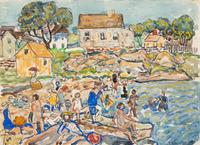 Rocky Beach Cove, Marblehead , c. 1920-23