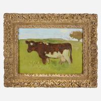 Albert York (American, 1928–2009) Cow
