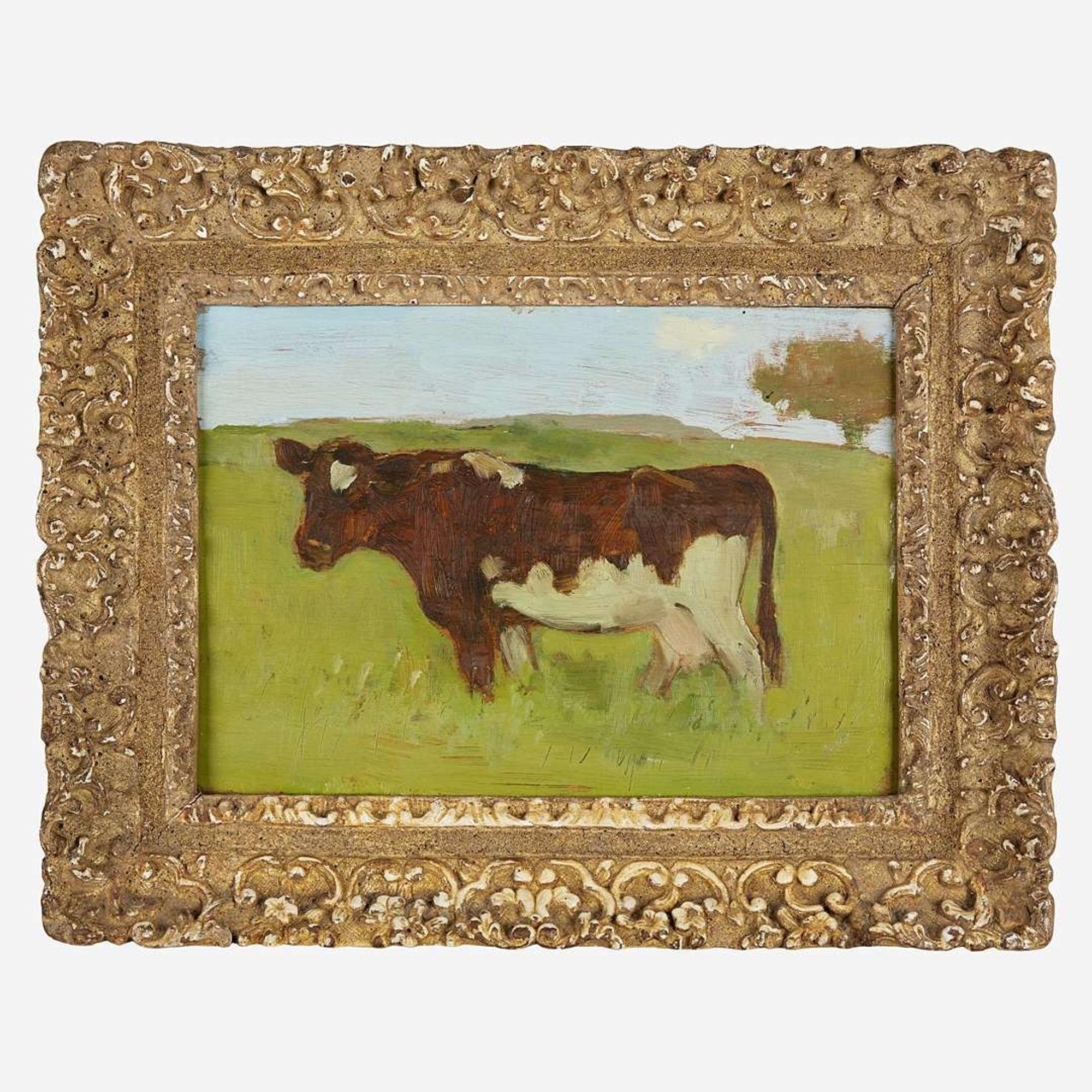 Albert York (American, 1928–2009) Cow
