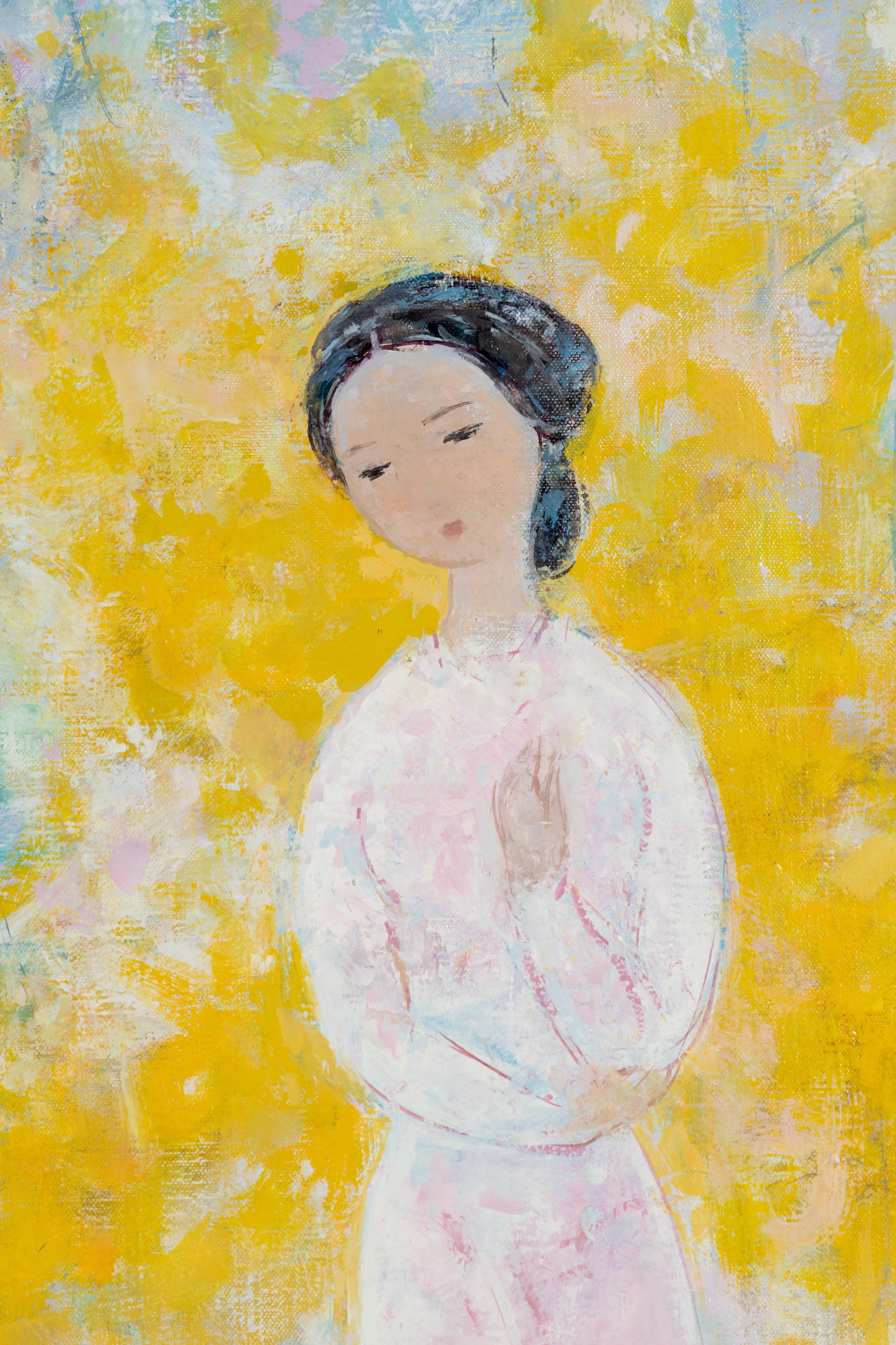 Vu Cao Dam 武高談 (French/Vietnamese, 1908-2000) — Le Printemps , 1983