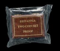 A United Kingdom Royal Mint 1987 Britannia Two Gold Coin Proof Set