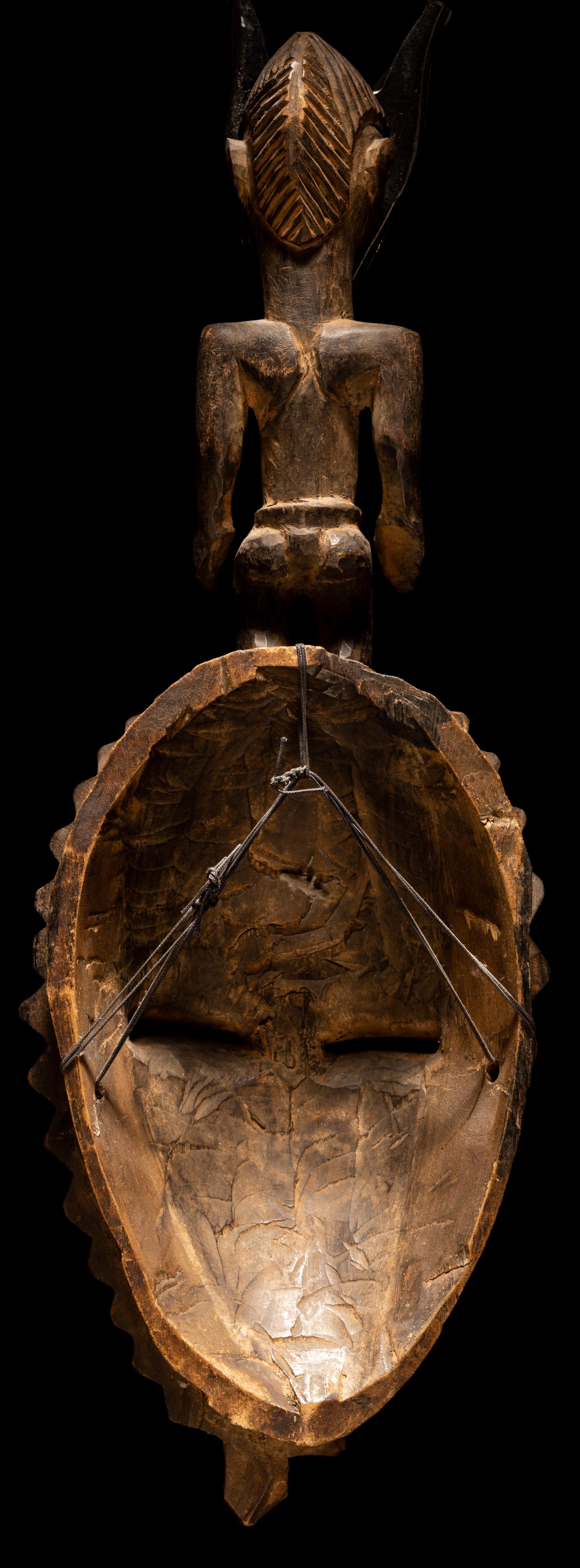 Three Yaure Wood Masks
