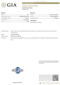 SAPPHIRE AND DIAMOND RING