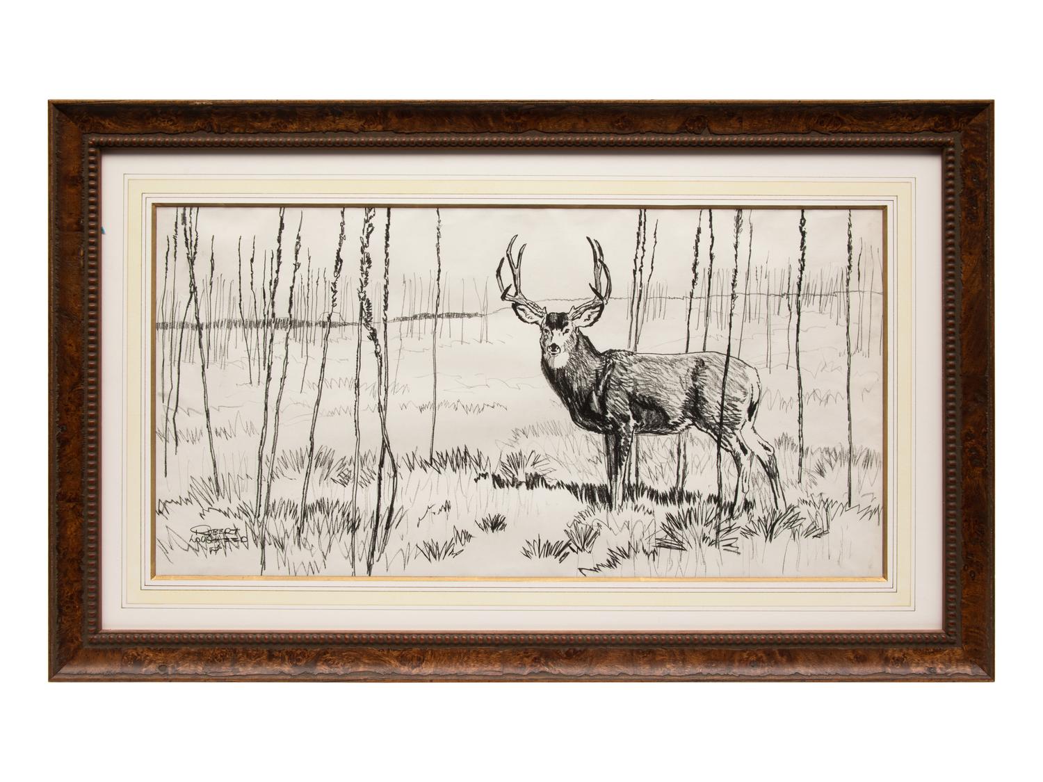 Buck in Willows