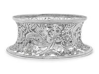 An Edwardian Silver Dish Ring