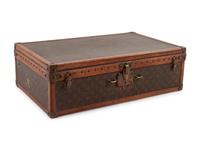 Vintage Brown Louis Vuitton Suitcase