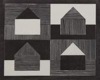 Jennifer Bartlett, (American, b. 1941), Black, Gray, White from Art Pro Choice II, 1991