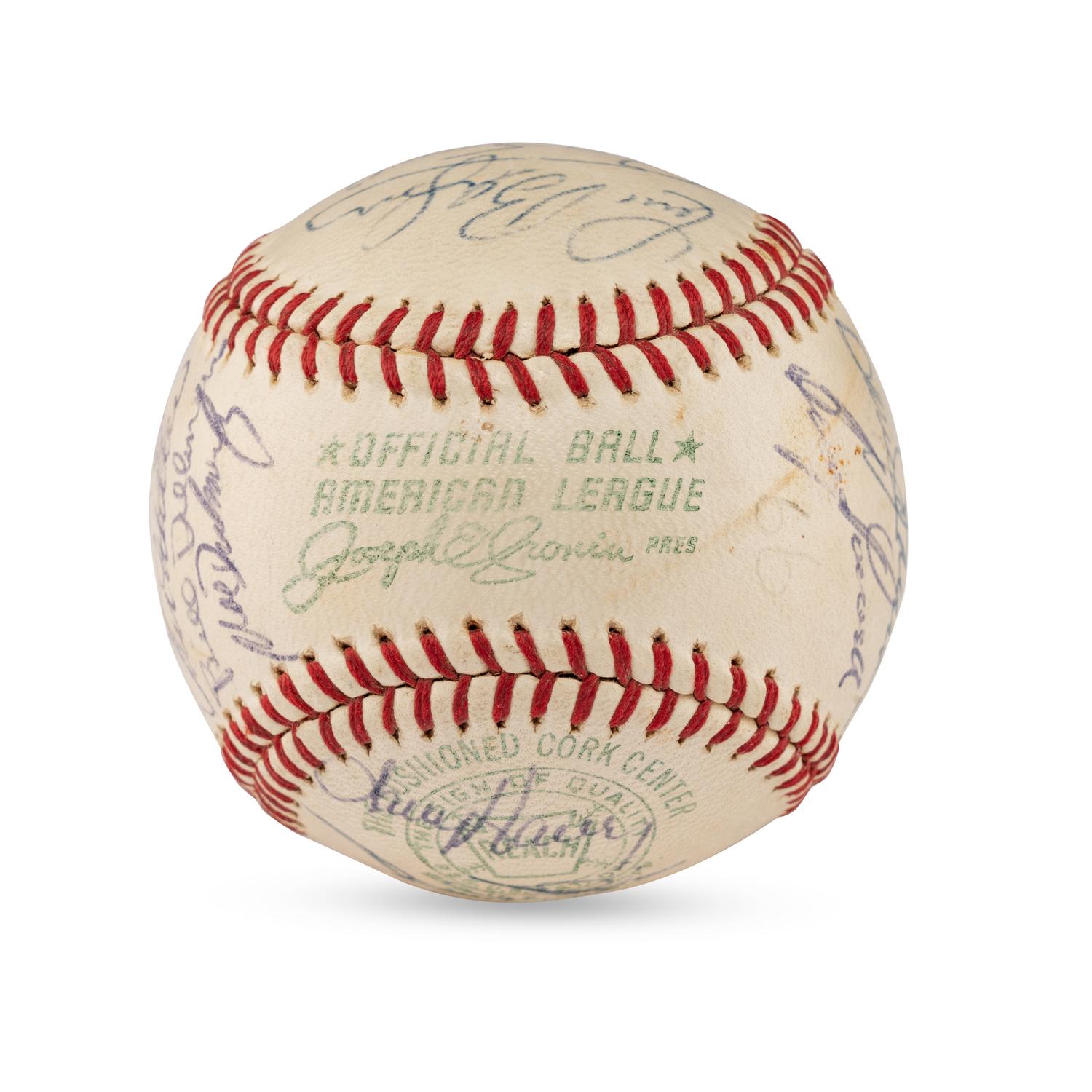 A 1967 Baltimore Orioles Team Signed Autograph Baseball (Beckett Authentication Services)
