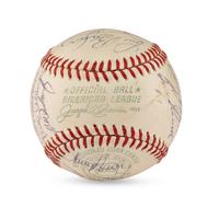 A 1967 Baltimore Orioles Team Signed Autograph Baseball (Beckett Authentication Services)