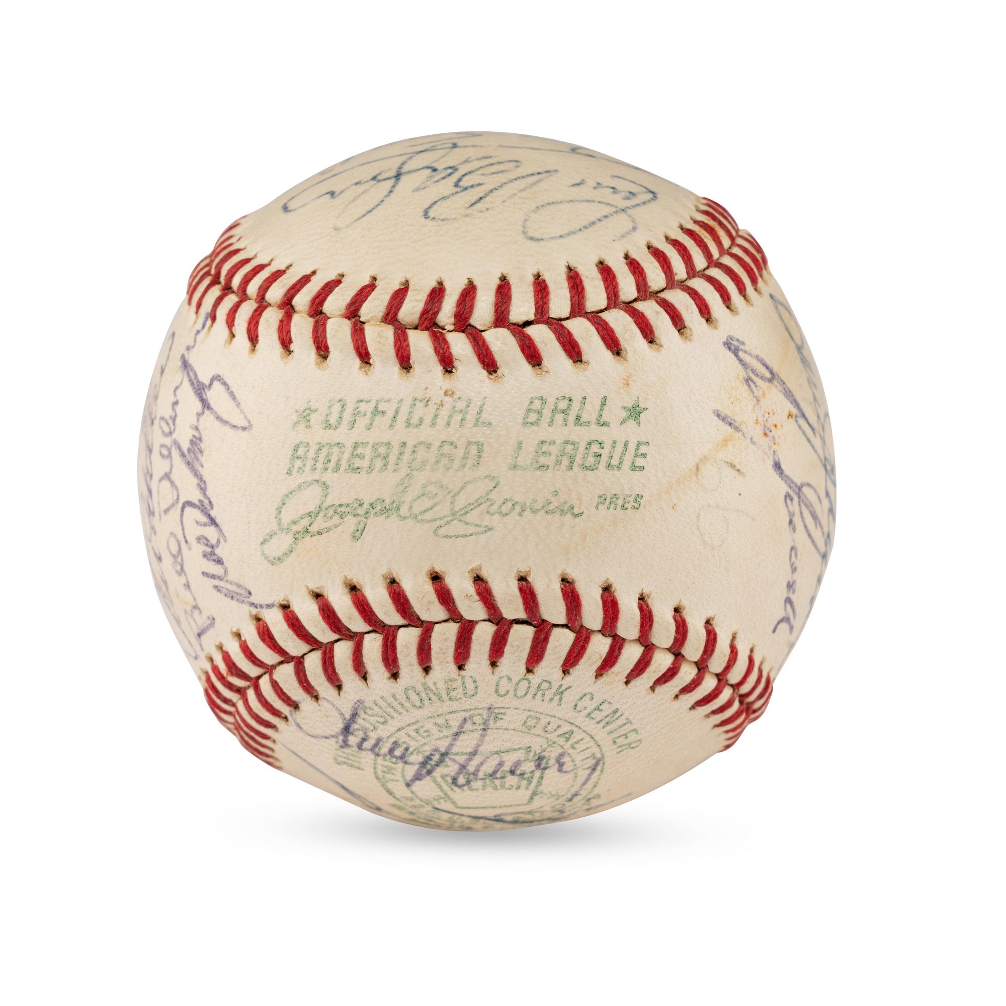 A 1967 Baltimore Orioles Team Signed Autograph Baseball (Beckett Authentication Services)