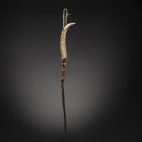 Mescalero Apache Elk Antler Quirt, Published