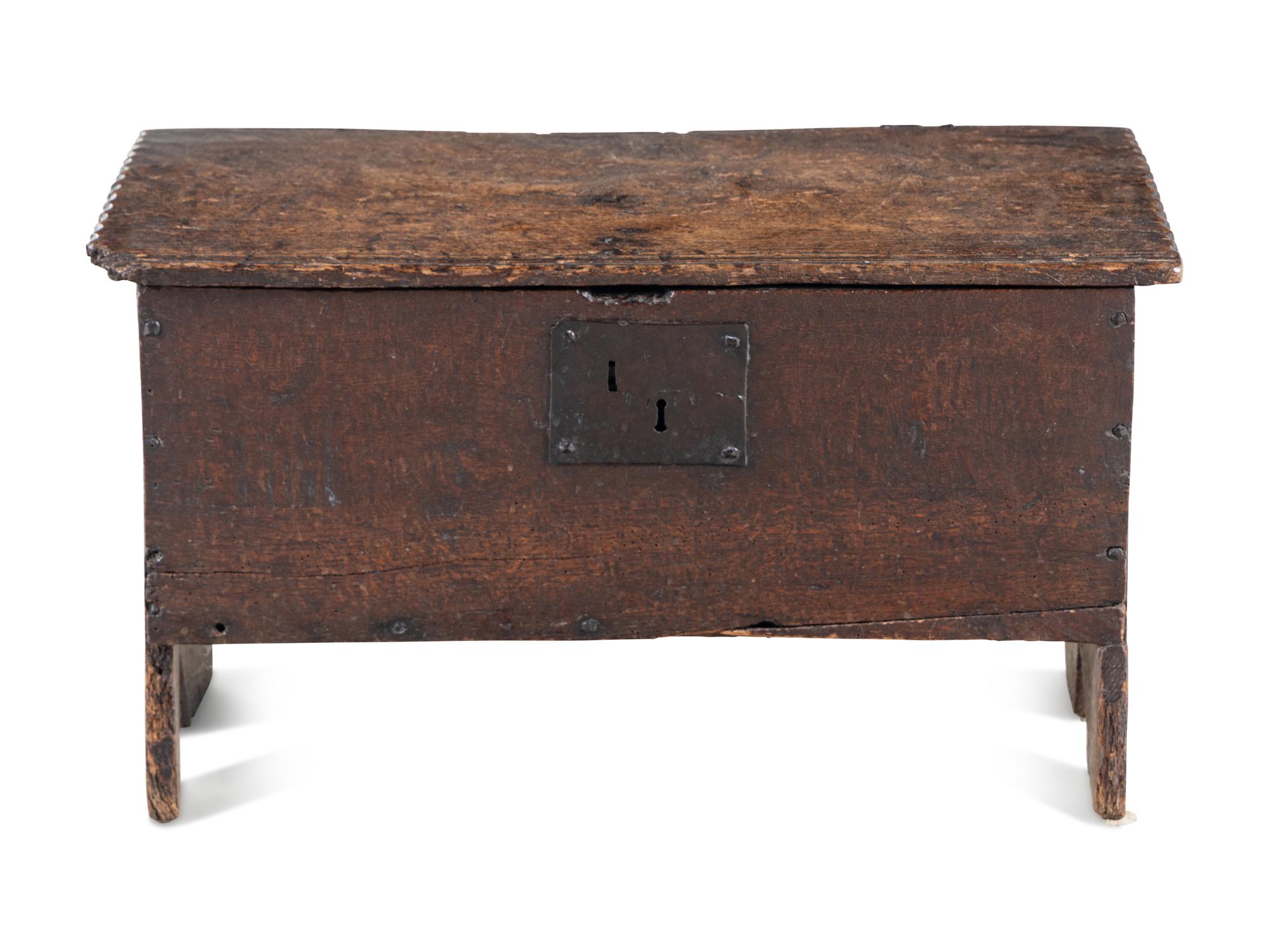 A Dutch Lift-Top Blanket Chest