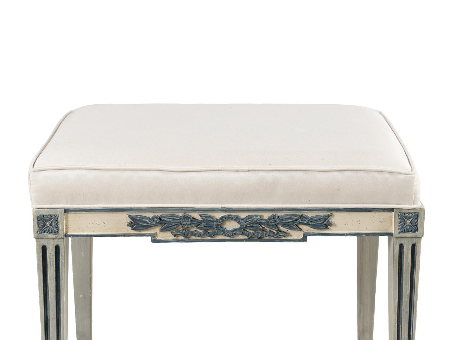 A Painted Window Bench