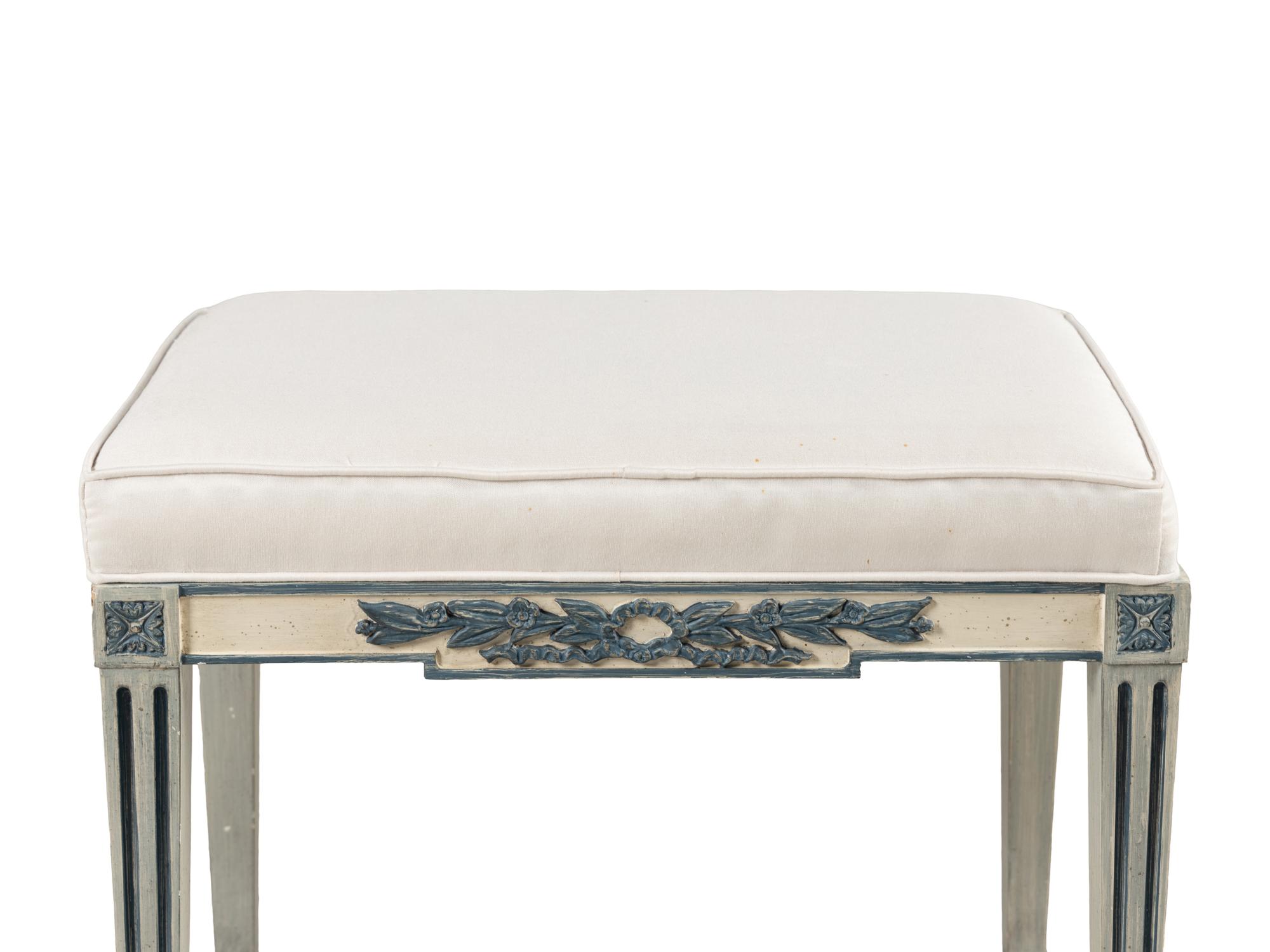 A Painted Window Bench