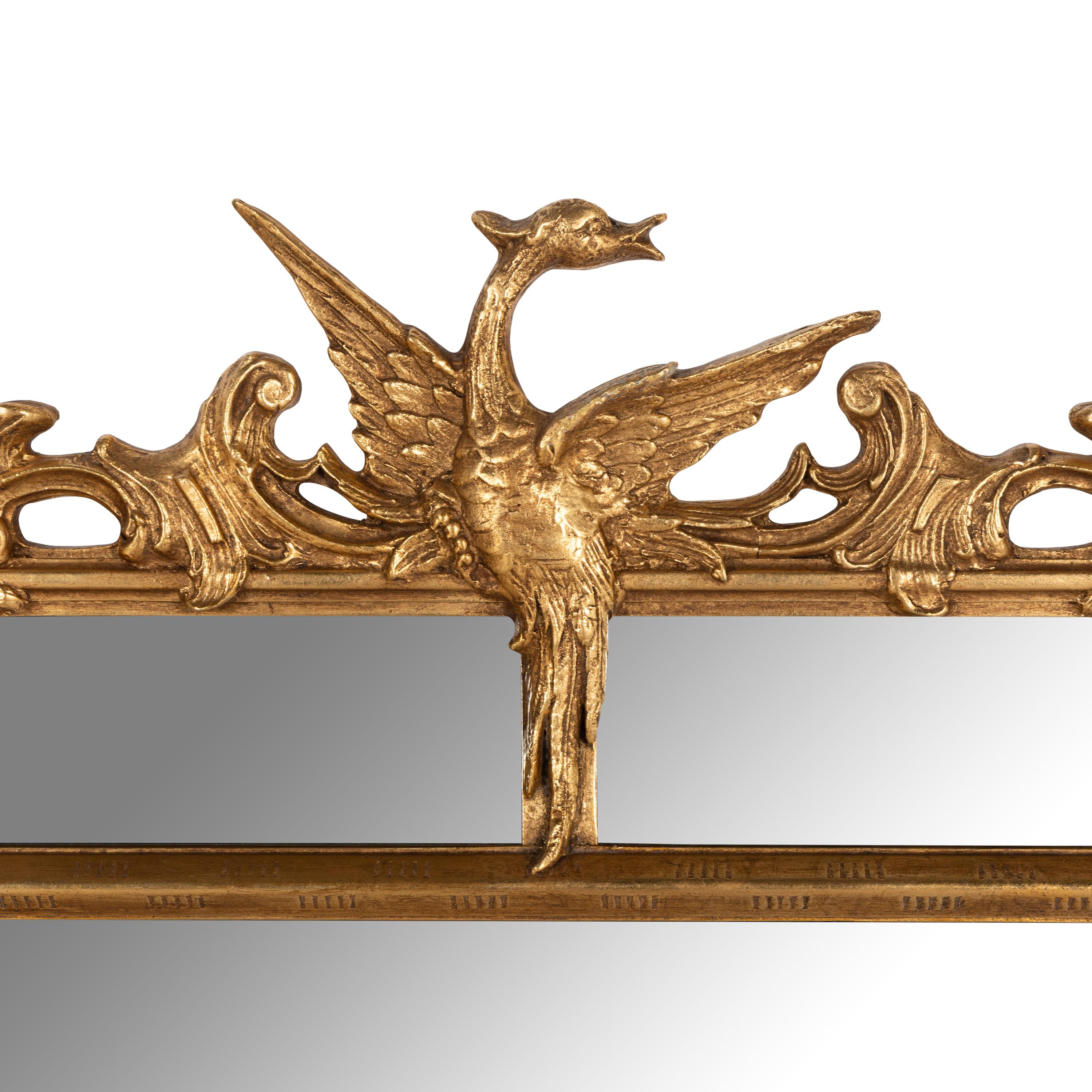 A Pair of George II Style Giltwood Mirrors