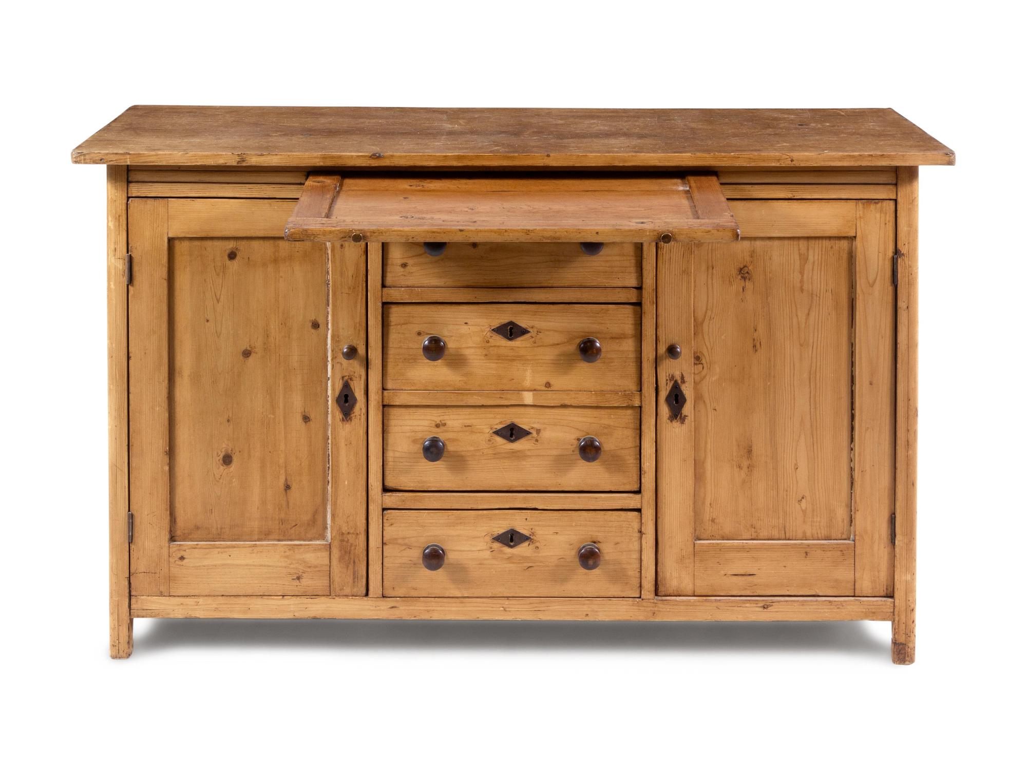A French Provincial Style Pine Sideboard