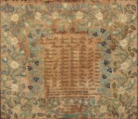 A Needlework Loring Family Record