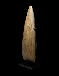 A Taino Serpentine Celt