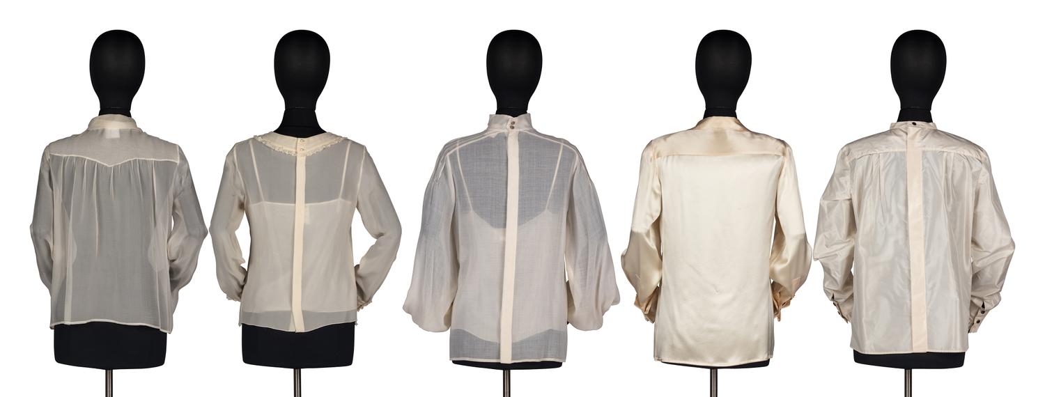 Five Chanel Blouses and Two Camisoles