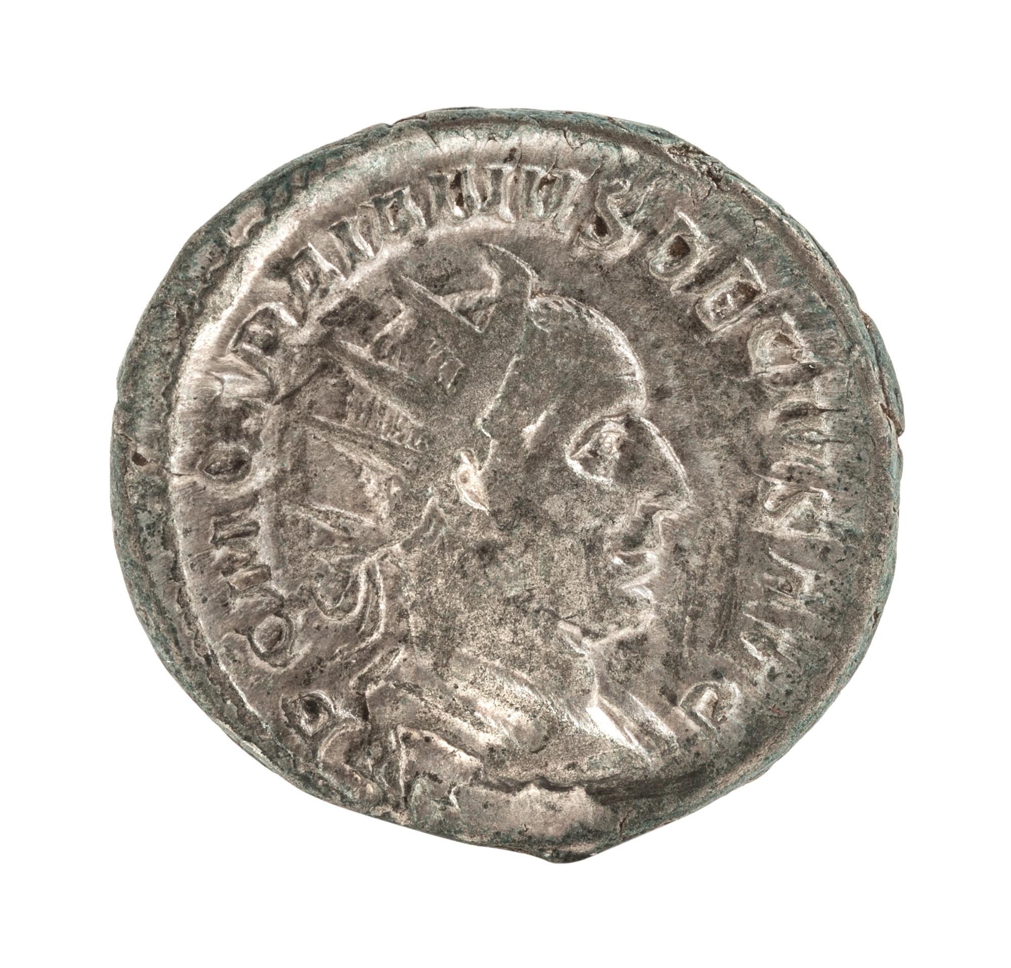Roman Empire (circa 250 CE), Silver Denarius — Silver Denarius