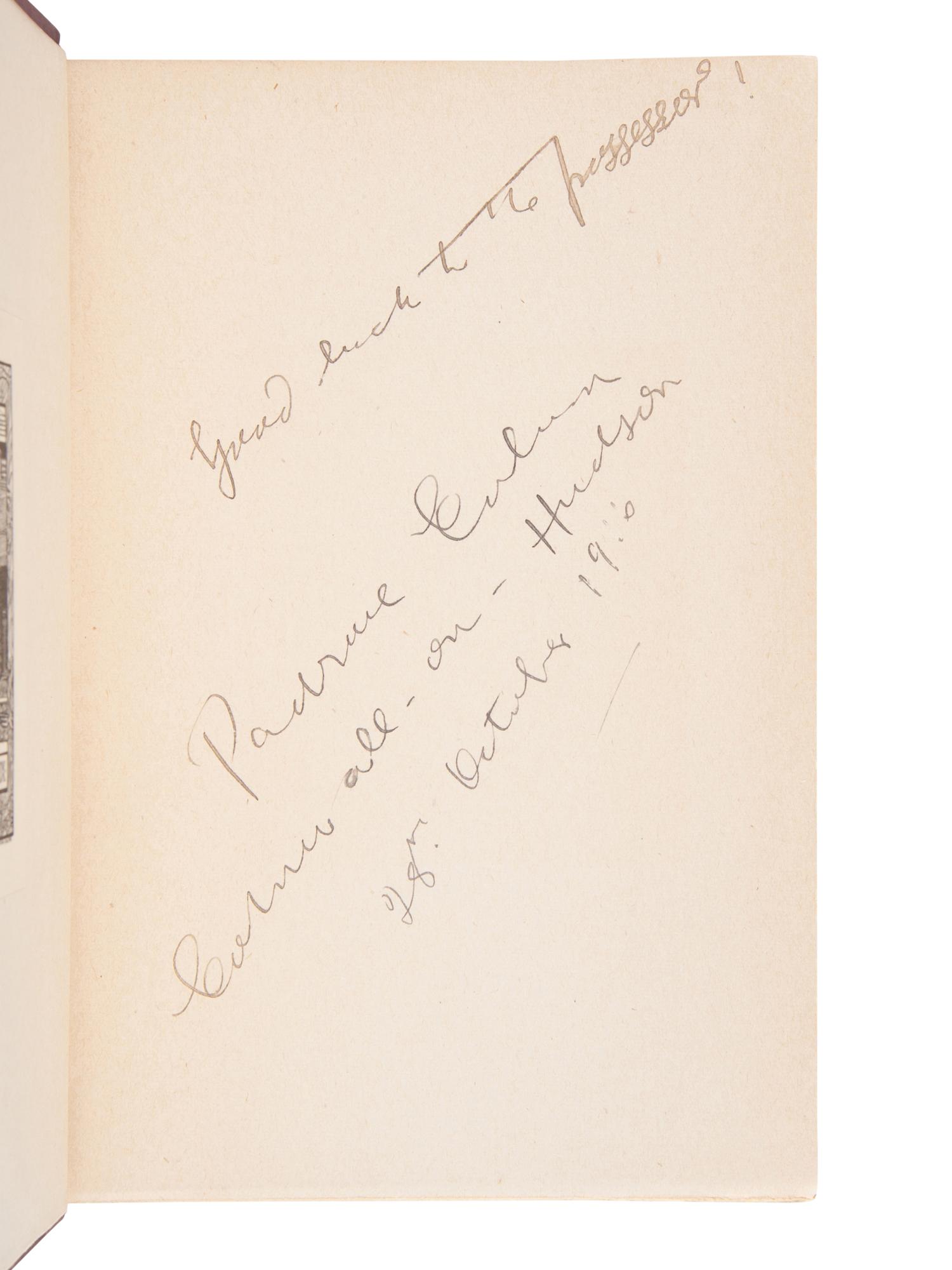 COLUM, Padraic (1881-1972). A group of 4 works and a small archive of correspondence, comprising: