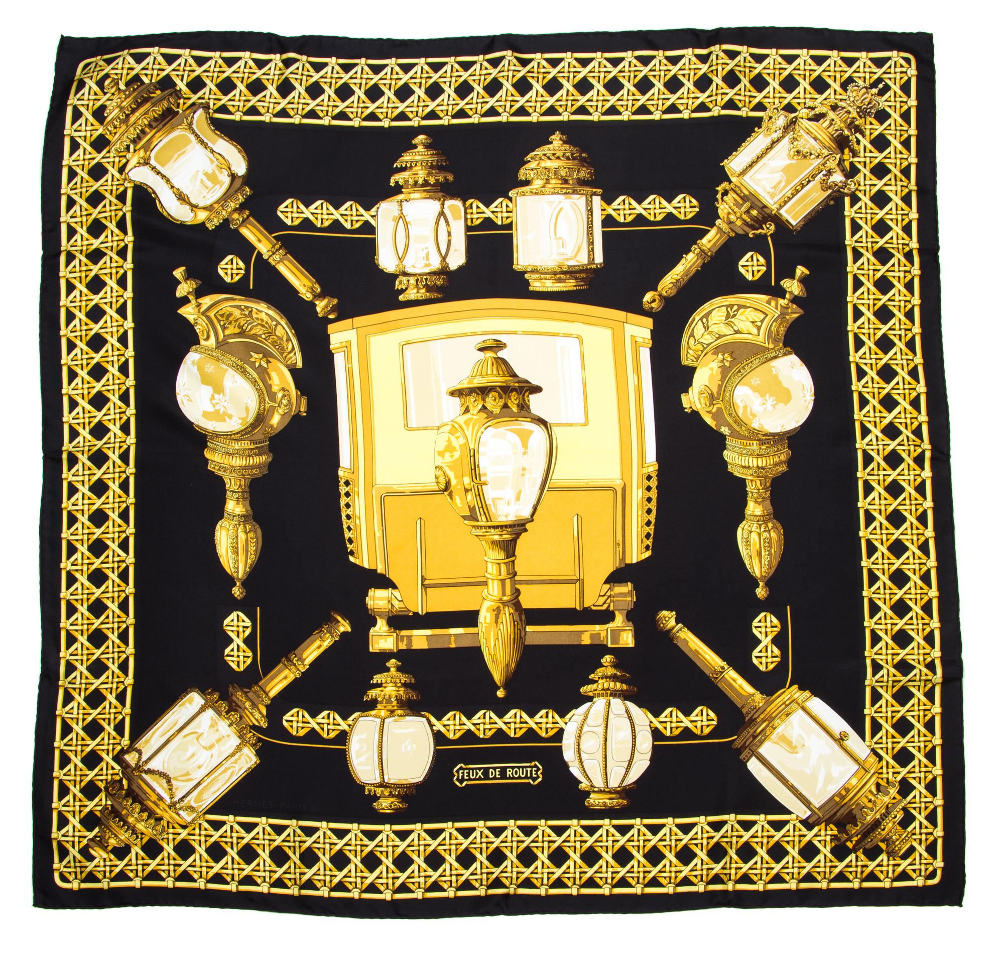 An Hermes 90cm Silk Scarf, 36" x 36".